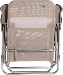 Crespo - Strandstoel - AL-205 - Beige (34) -Beste Kampeer Winkel 1007x1200