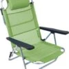 Bo-Camp Beach Chair - Monaco - Aluminium - Groen -Beste Kampeer Winkel 1032x1200