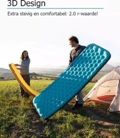 Naturehike® 3D Luchtmatras Premium - Comfortabel R-waarde 2.0 - Extra Dikke Slaapmat - Luchtbed Kamperen - Opblaasbaar Matras - Lichtgewicht - Outdoor - Camping -Beste Kampeer Winkel 1039x1200 1