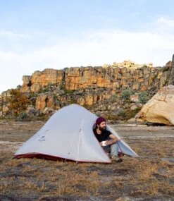 Cloud Up 3 Upgraded - Naturehike® - Tent 3 Persoons - Lichtgewicht Tent - Incl. Grondzeil - 20D 4000MM - Outdoor Kampeertent - Waterdicht - Hiking & Wandelen -Beste Kampeer Winkel 1040x1200 2