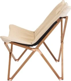 Bo-Camp Urban Outdoor Collection - Relaxstoel - Bloomsbury - M - Oxford Polyester - Beige -Beste Kampeer Winkel 1049x1200