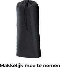 Deryan Cocoon Pop Up Tent - Slaapzak - Luchtbed - Luchtpomp - 4 Persoons - Zilver -Beste Kampeer Winkel 1049x1200 6