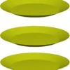 20x Stuks Ontbijt/diner Bordjes Hard Kunststof 26 Cm In Het Groen. Outdoor Servies Camping/picknick/verjaardag -Beste Kampeer Winkel 1082x1200 5