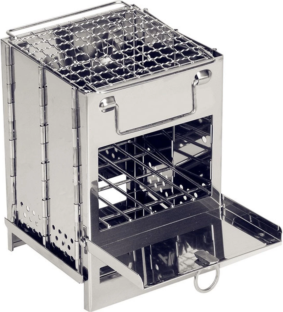 House Of Husk Draagbaar Houtkachel Voor Kamperen - Klein Camping Oven - Kampeer Kachel - Camping Kooktoestel - Camping Accessoires 4 House Of Husk Draagbaar Houtkachel Voor Kamperen - Klein Camping Oven - Kampeer Kachel - Camping Kooktoestel - Camping Accessoires - Afbeelding 2