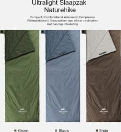 Naturehike® Slaapzak - Lichtgewicht - 190*75cm - Compact - Waterdicht - 3 Seizoenen Slaapzak Lente, Zomer & Herfst - Outdoor - Slaapzakken Volwassen & Kinderen -Beste Kampeer Winkel 1093x1200 1