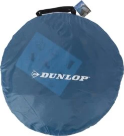 Dunlop Pop Up Tent 220 X 120 X 90 Cm - Grijs/ Blauw - 1 Persoons -Beste Kampeer Winkel 1099x1200 3