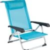 Bo-Camp Strandstoel Saint-tropez - Blauw -Beste Kampeer Winkel 1105x1200
