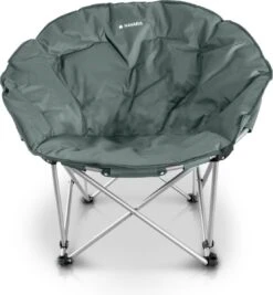 Navaris Klapstoel XXL - Campingstoel Met Opbergtas - Draagbare Stoel Voor Kamperen, Festivals En Vissen -Strandstoel - Inklapbaar - Grijs -Beste Kampeer Winkel 1110x1200 2