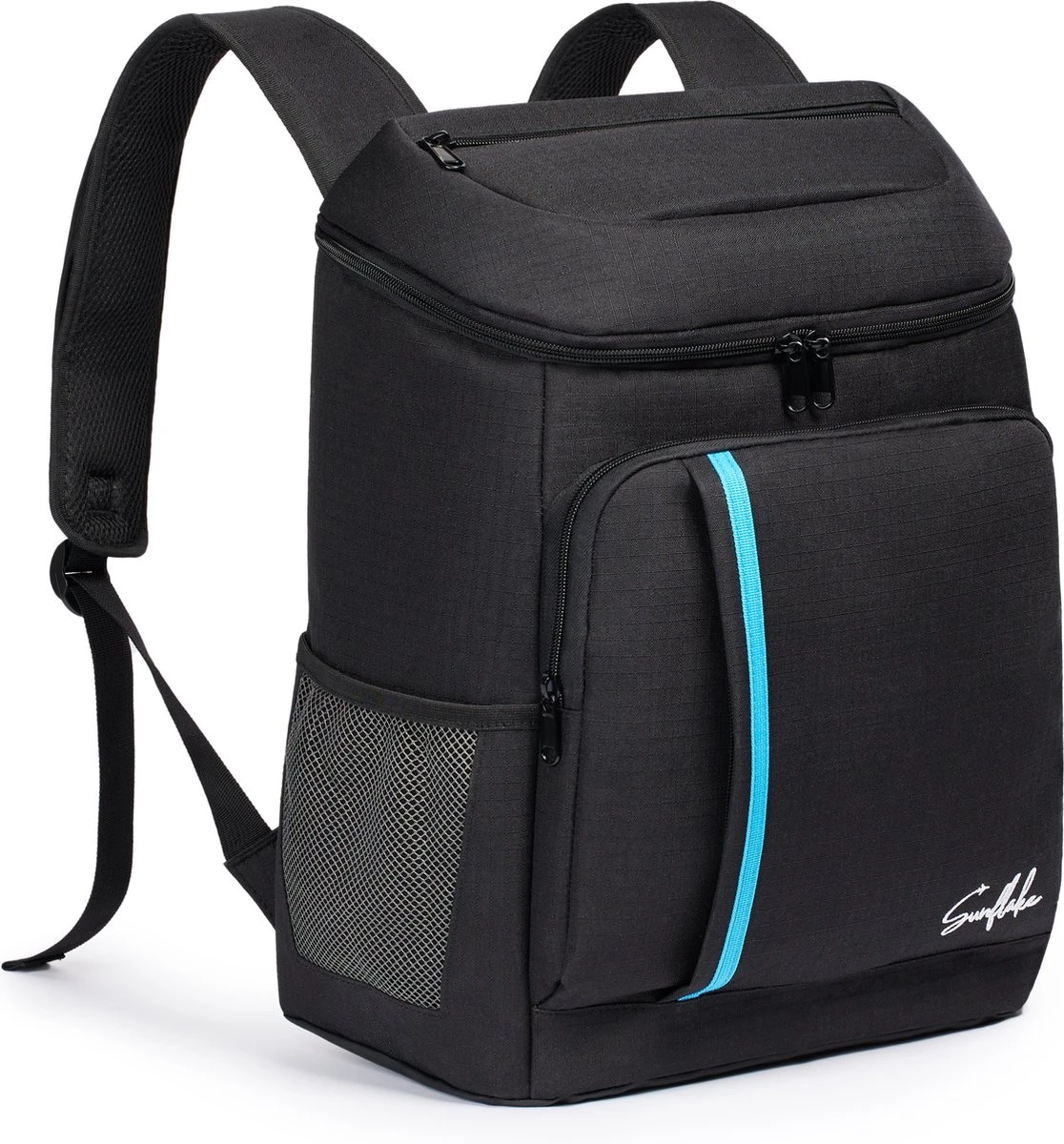 Sunflake Koelrugzak - Lunchtas - Koeltas Backpack Voor Dames & Heren - Zwart 3 Sunflake Koelrugzak - Lunchtas - Koeltas Backpack Voor Dames & Heren - Zwart