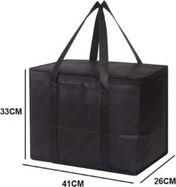 Merkloos 2 Stuks Geïsoleerde Koeltas Met Bodemplaat - Zwart -Beste Kampeer Winkel 1129x1200 2