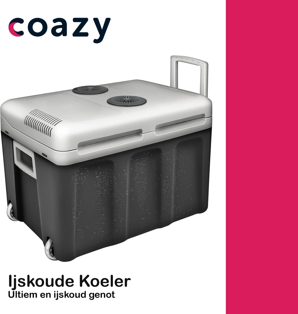 Koelbox Met Wielen Voor Auto & Camping Warm En Koud 40L - Frigobox Elektrisch 12v 230 Volt - MiniBar - Mini Koelkast | Verkoelt En Verwarmt | Eco-modus - Minibar - Mini Koelkast 13 Koelbox Met Wielen Voor Auto & Camping Warm En Koud 40L - Frigobox Elektrisch 12v 230 Volt - MiniBar - Mini Koelkast | Verkoelt En Verwarmt | Eco-modus - Minibar - Mini Koelkast - Afbeelding 11