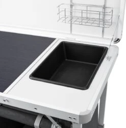 Campart Campingkeuken KI-0757 – Complete Keuken En Campingkast – Opvouwbaar En Inclusief Draagtas - Grijs -Beste Kampeer Winkel 1175x1200