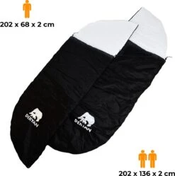 Deryan Cocoon Pop Up Tent - Slaapzak - Luchtbed - Luchtpomp - 4 Persoons - Zilver -Beste Kampeer Winkel 1189x1200 4