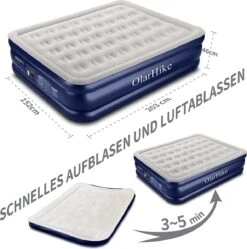 OlarHike Queen Size Luchtmatras Met Geïntegreerde Elektrische Pomp, Zelfopblazend Luchtbed, Voor 2 Personen, Premium Gastenbed, Opblaasbaar Matras Voor Camping Of Thuisgebruik, 203 X 152 X 46 Cm -Beste Kampeer Winkel 1192x1200 10
