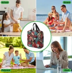 Brisby 4 Laags Geïsoleerde Koeltas - Lunchtas 7 Liter - Jungle -Beste Kampeer Winkel 1197x1200 22