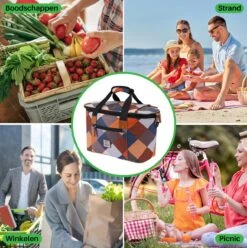 Brisby 4 Laags Geïsoleerde Koeltas - Boodschappentas 21 Liter - Block -Beste Kampeer Winkel 1197x1200 23