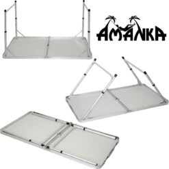 Aluminium Kampeertafel 120x60cm - Campingtafel Inklapbaar - 3-voudig Verstelbare Vouwtafel Antraciet 15 Aluminium Kampeertafel 120x60cm - Campingtafel Inklapbaar - 3-voudig Verstelbare Vouwtafel Antraciet -Beste Kampeer Winkel 1198x1200