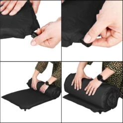 Springos Slaapmat | Zelfopblazend | 180 Cm | Inclusief Hoes | Zwart -Beste Kampeer Winkel 1199x1200 8