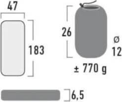 High Peak Tulsa Slaapmat - Donkergrijs 9 High Peak Tulsa Slaapmat - Donkergrijs -Beste Kampeer Winkel 1200x1000 11