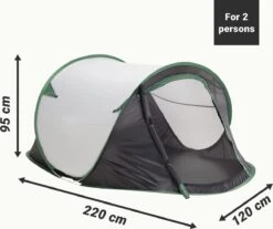 JEMIDI Tweepersoons Pop-up Tent - Opgooitent, Werptent Voor 2 Personen - Ideaal Als Festivaltent Of Kampeertent - Verschillende Kleuren 20 JEMIDI Tweepersoons Pop-up Tent - Opgooitent, Werptent Voor 2 Personen - Ideaal Als Festivaltent Of Kampeertent - Verschillende Kleuren -Beste Kampeer Winkel 1200x1004 2