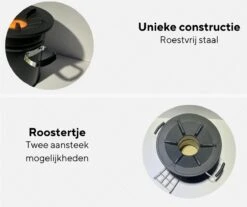 Thuiser Rocket Stove - Kooktoestel Op Houtvuur - Camping Gadget - Buiten Koken Op Vuur - Kookkachel Voor Buiten - Buiten Koken Op Vuur Toestellen - Kampeer Gadgets - Gadgets Mannen - Kampeer Kooktoestel - Kookkachel Op Hout - Met Draagtas -Beste Kampeer Winkel 1200x1007 1