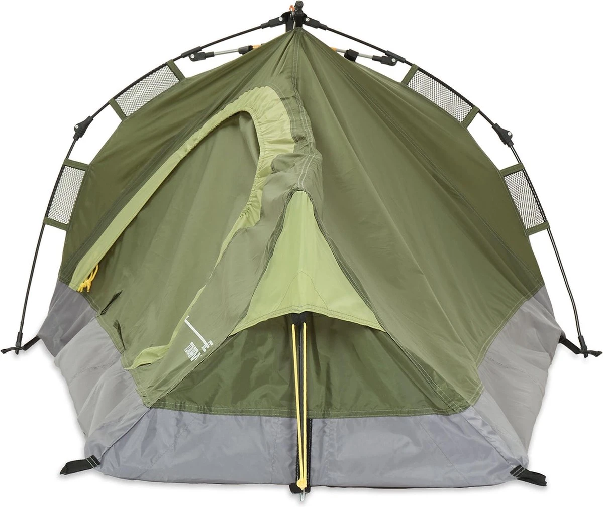 Where Tomorrow Solo Tent 225X100X57 Cm - Groen - 1 Persoons 4 Where Tomorrow Solo Tent 225X100X57 Cm - Groen - 1 Persoons - Afbeelding 2