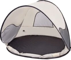 Deryan Luxe Pop Up Strandtent - Anti-UV 50+ - Cream -Beste Kampeer Winkel 1200x1015 5