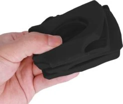 Kwmobile 1x Opvouwbare Houder Voor Flessen En Blikjes - Voor Koelkast En Voorraadkast - Siliconen Flessenhouder In Zwart - 31 X 9,5 X 1 Cm -Beste Kampeer Winkel 1200x1021 1