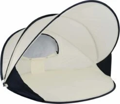 Deryan Luxe Pop Up Strandtent XXL - Anti-UV 50+ - Cream -Beste Kampeer Winkel 1200x1034 2