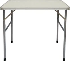 Alu Campingtafel 70x55cm - Inklapbbar Kampeertafel - Picknicktafel Licht Vouwtafel Klaptafel Grijs -Beste Kampeer Winkel 1200x1041