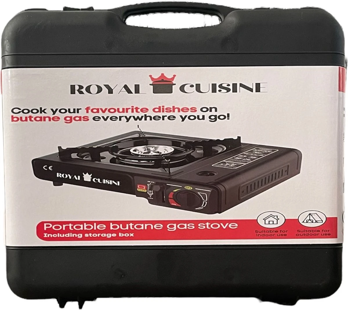 Draagbaar Camping Kookstel 1-Pits - Kooktoestel Kampeer Kookstel - Gasstel Gasfornuis Gaspit - Gas Kookplaat 3 Draagbaar Camping Kookstel 1-Pits - Kooktoestel Kampeer Kookstel - Gasstel Gasfornuis Gaspit - Gas Kookplaat