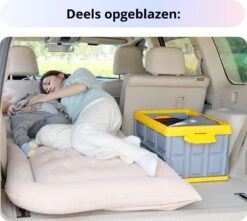 Opblaasbaar Auto Matras - Auto Luchtbed Grijs - Achterbank En Achterbak - Tweepersoons 3-in-1 Universeel Automatras - Inclusief Elektrische Pomp En Accessoires - Kampeer Luchtbed Voor Reizen -Beste Kampeer Winkel 1200x1076 8