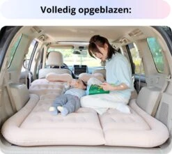 Opblaasbaar Auto Matras - Auto Luchtbed Grijs - Achterbank En Achterbak - Tweepersoons 3-in-1 Universeel Automatras - Inclusief Elektrische Pomp En Accessoires - Kampeer Luchtbed Voor Reizen -Beste Kampeer Winkel 1200x1076 9