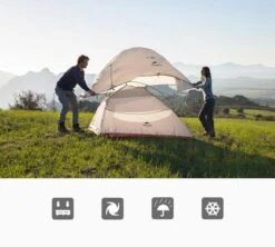 Cloud Up 1 Upgraded - Naturehike® - 1 Persoons Tent - Lichtgewicht Tent - Incl. Grondzeil - 210T 3000mm - Outdoor - Waterdicht - Hiking & Wandelen -Beste Kampeer Winkel 1200x1080 2