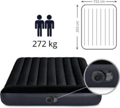 Intex Pillow Rest Classic Queen Luchtbed - 2-persoons - 152x203x25 Cm -Beste Kampeer Winkel 1200x1083 5