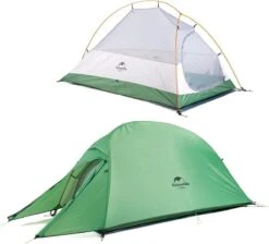 Cloud Up 1 Upgraded - Naturehike® - 1 Persoons Tent - Lichtgewicht Tent - Incl. Grondzeil - 210T 3000mm - Outdoor - Waterdicht - Hiking & Wandelen -Beste Kampeer Winkel 1200x1088 1