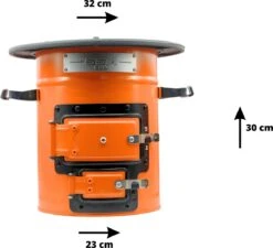 Dutch Rocket Stove - Rocket Stove - Kooktoestel Op Houtvuur - Met Draagtas - Dutch Oven -Beste Kampeer Winkel 1200x1092 2