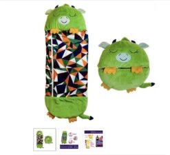 Draak Slaapzak -160 Cms | Kinderslaapzak | Slaapzak Junior | Nappers | Children Sleeping Bag | Kinderen Slaapzak | Super Soft 2 In 1 Fun Pillow &Sleepy For Boys | Draak Slaapzak | Zachte Slaapzak | Knuffel Slaapzak | 2 In 1 Slaapzak | Kinderen -Beste Kampeer Winkel 1200x1094 5
