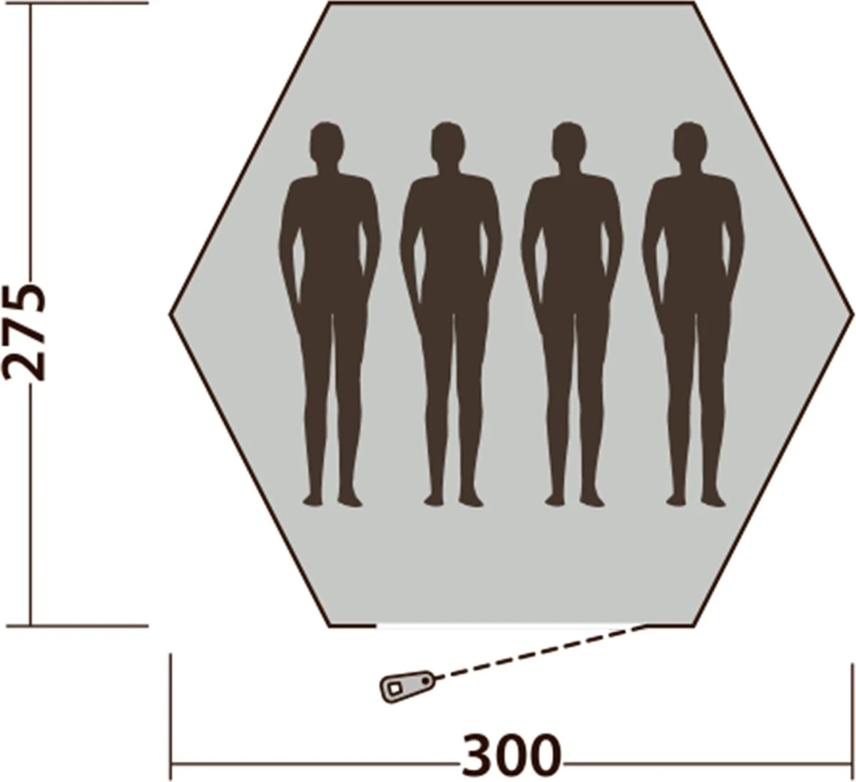 Easy Camp Tent Bolide 400 - Rood - 4 Persoons 7 Easy Camp Tent Bolide 400 - Rood - 4 Persoons - Afbeelding 5