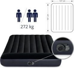 Intex Pillow Rest Classic Full Luchtbed - 2-persoons - 191x137x23 Cm -Beste Kampeer Winkel 1200x1096 4