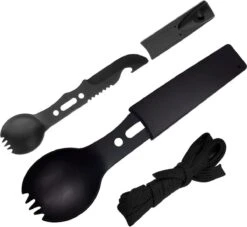 Lynnz® Spork 7 In 1 - Camping Bestek - Campingbestek - Campingservies - Reisbestek - Bestek To Go - Jachtmes - Rambomes -Beste Kampeer Winkel 1200x1104 5