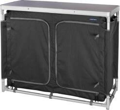 Campart Campingkeuken KI-0734 - Campingkast Groot - 4 Verstelbare Poten - Opvouwbaar En Lichtgewicht - Inclusief Opbergtas - Grijs -Beste Kampeer Winkel 1200x1105 2