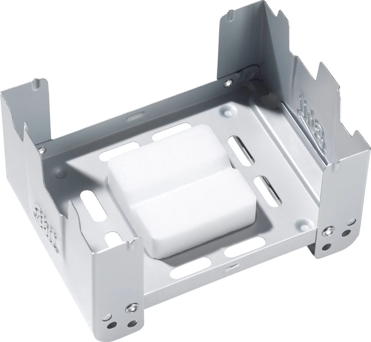 Esbit Brander Pocket Stove M - Incl 2x27 Gr Esbit Blokjes - Compact 3 Esbit Brander Pocket Stove M - Incl 2x27 Gr Esbit Blokjes - Compact