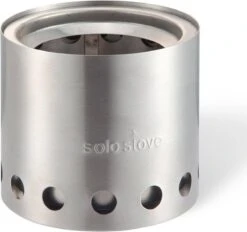 Solo Stove Lite Draagbare Kooktoestel. Geen Vloeibare Brandstof Nodig. Krachtige Efficiënte Houtverbranding En Weinig Rook. Voor 1-2 Personen, 304 Roestvrijstaal, Compact ⌀ 10,8 Cm, Hoogte 14,5 Cm, 255g. -Beste Kampeer Winkel 1200x1126 2
