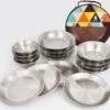 Merkloos Kampeerservies Roestvrijstaal Borden En Kommen 16-delig Servies RVS -Beste Kampeer Winkel 1200x1126 3