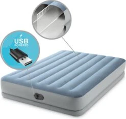 Intex Mid-Rise Comfort - Luchtbed - 2-Persoons - 152x203x36 Cm (BxLxH) - Blauw/Grijs - Met FastFill USB Pomp 10 Intex Mid-Rise Comfort - Luchtbed - 2-Persoons - 152x203x36 Cm (BxLxH) - Blauw/Grijs - Met FastFill USB Pomp -Beste Kampeer Winkel 1200x1139 5