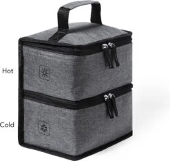 Merkloos Koeltas Met Dubbel Compartiment - Lunchtas - Koeltasje Lunch - Koelelementen - Koud - Warm - Isolatie - Volwassenen - Dames - Heren - 14 X 22 Cm - Polyester - RPET - Aluminium - Grijs 12 Merkloos Koeltas Met Dubbel Compartiment - Lunchtas - Koeltasje Lunch - Koelelementen - Koud - Warm - Isolatie - Volwassenen - Dames - Heren - 14 X 22 Cm - Polyester - RPET - Aluminium - Grijs -Beste Kampeer Winkel 1200x1144 2