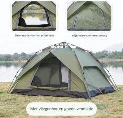 Sens Design Pop Up Tent - Tent - 2-3 Personen -Beste Kampeer Winkel 1200x1146 3