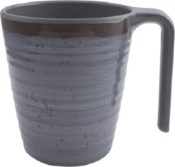 Bo-Camp - Mok - Halo - L - 4 Stuks - Grijs -Beste Kampeer Winkel 1200x1146 4