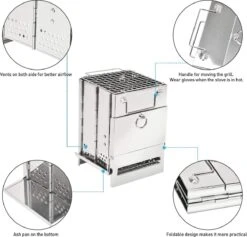 House Of Husk Draagbaar Houtkachel Voor Kamperen - Klein Camping Oven - Kampeer Kachel - Camping Kooktoestel - Camping Accessoires 14 House Of Husk Draagbaar Houtkachel Voor Kamperen - Klein Camping Oven - Kampeer Kachel - Camping Kooktoestel - Camping Accessoires -Beste Kampeer Winkel 1200x1149 4